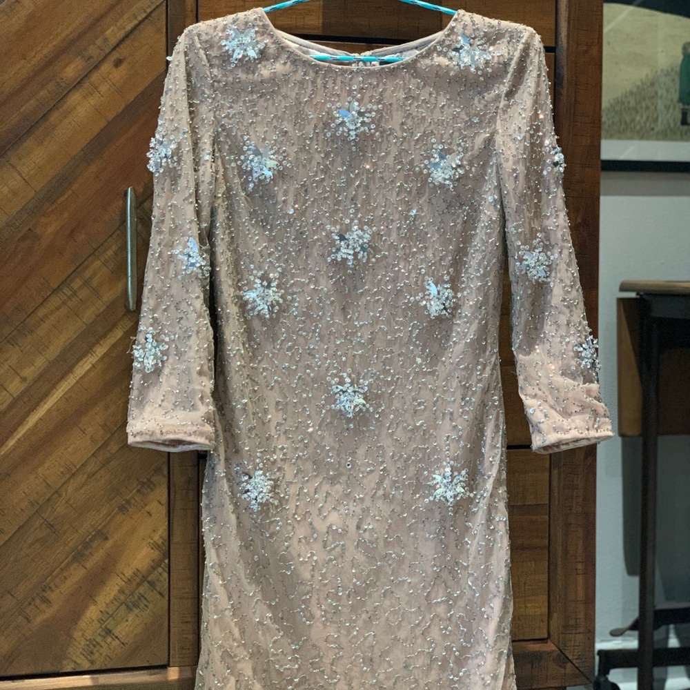 french connection sparkly dress!